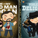 Logan and Westworld as Storytime books by Joey Spiotto. Images: Gallery 1988